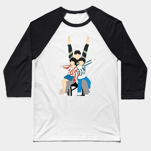 The Good Bad Mother Baseball T-Shirt by kart-box